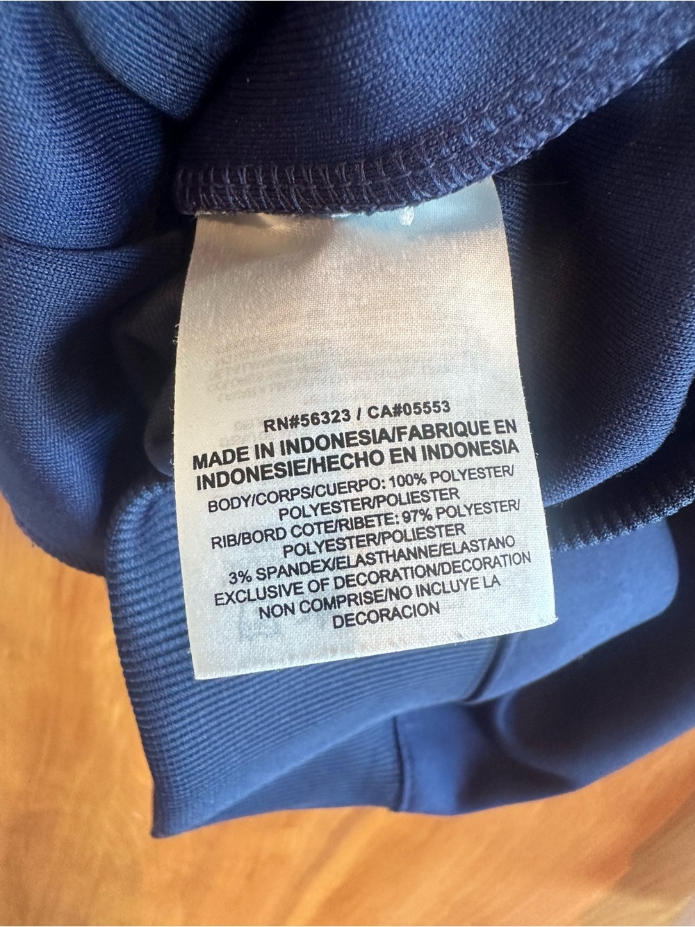 Nike Navy and White Yankees Track Jacket - Picture 4 of 6